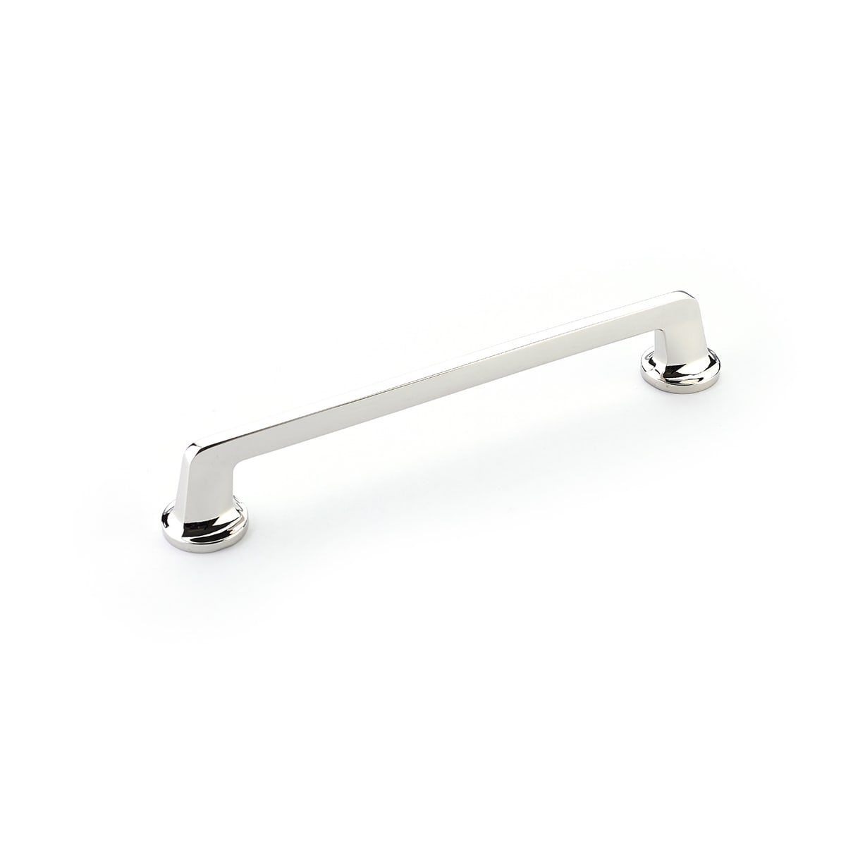 Northport 8" Center to Center Contemporary Nautical Cabinet Handle Pull with Round Post Bases