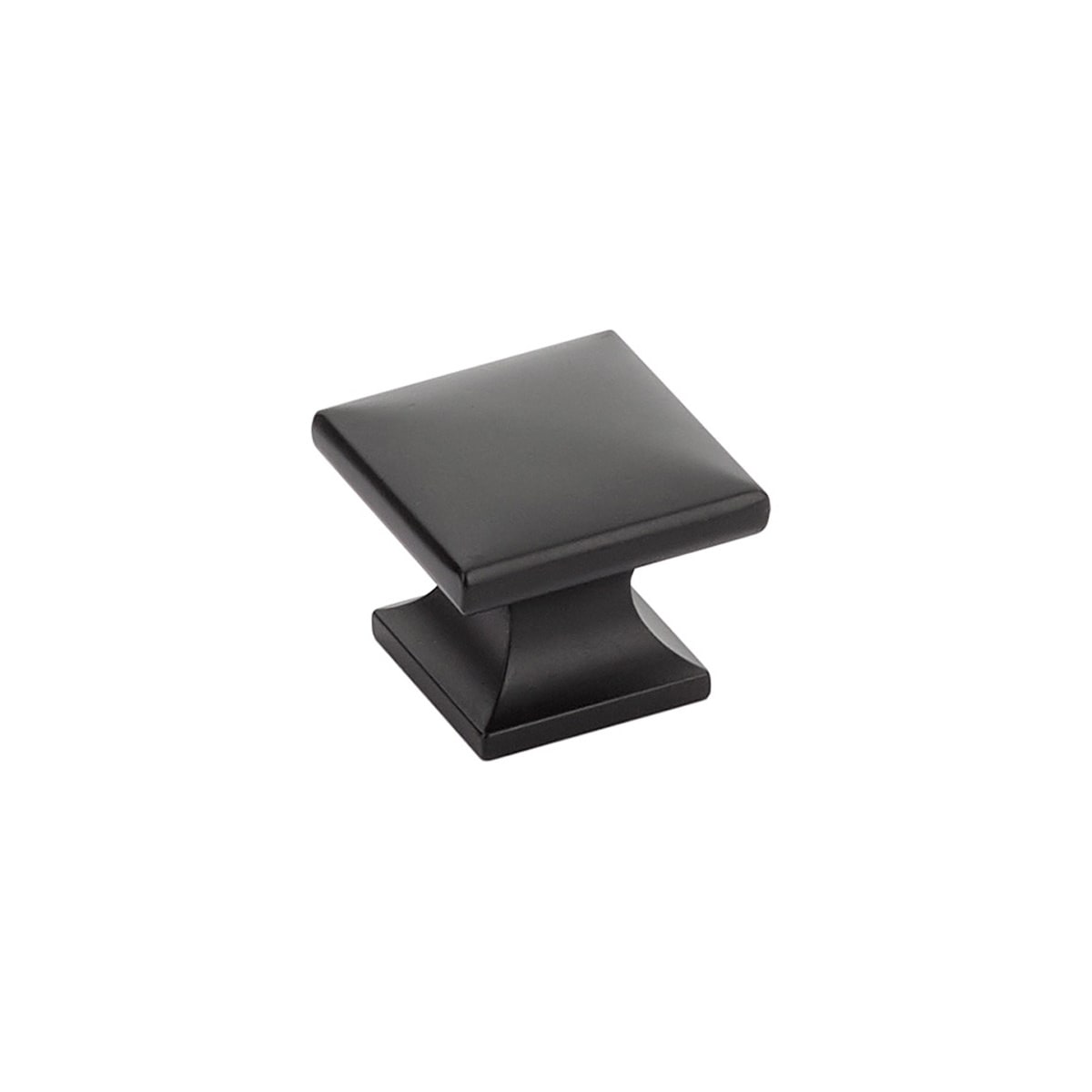 Northport 1-3/8" Contemporary Square Cabinet Knob with Faceted X Surface