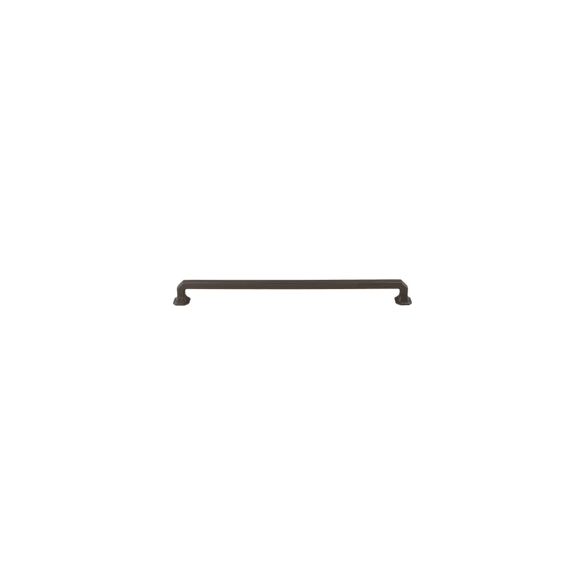 Top Knobs - TK291AG - Emerald 12 Inch Center to Center Handle Cabinet Pull from the Chareau Collection in Ash Gray