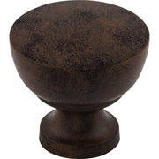 Top Knobs - M1201 - Bergen 1-1/4 Inch Mushroom Cabinet Knob from the Nouveau III Collection in Patina Rouge