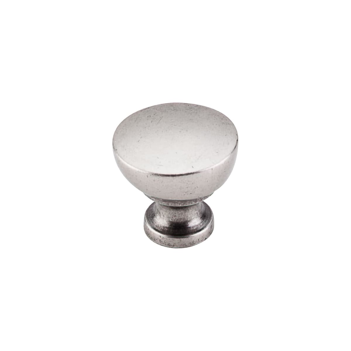 Top Knobs - M1202-10PACK - Bergen 1-1/4 Inch Mushroom Cabinet Knob from the Nouveau III Collection - 10 Pack in Pewter Antique
