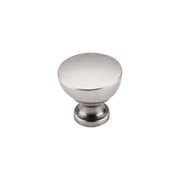 Top Knobs - M1202-10PACK - Bergen 1-1/4 Inch Mushroom Cabinet Knob from the Nouveau III Collection - 10 Pack in Pewter Antique