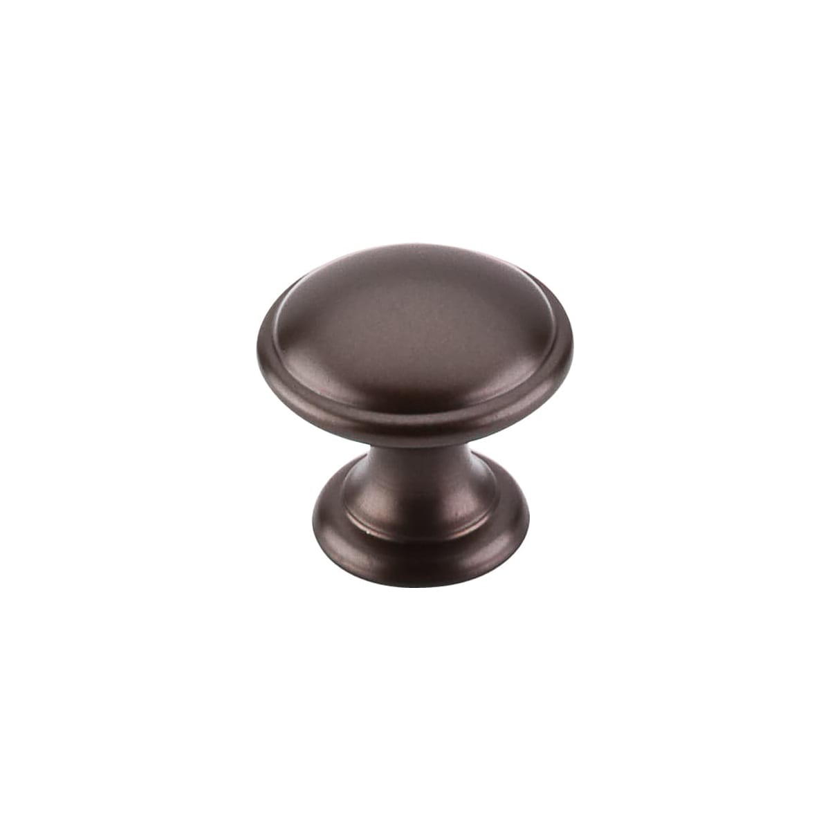 Rounded 1-1/4 Inch Mushroom Cabinet Knob from the Dakota Collection - 25 Pack