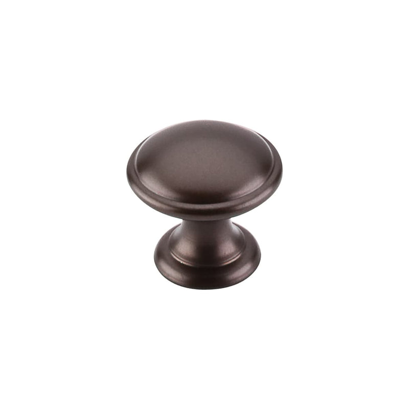Rounded 1-1/4 Inch Mushroom Cabinet Knob from the Dakota Collection - 25 Pack