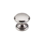 Flat 1-3/8 Inch Mushroom Cabinet Knob from the Dakota Collection - 10 Pack