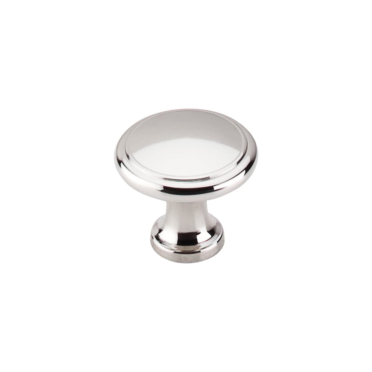 Ringed 1-1/8 Inch Mushroom Cabinet Knob from the Asbury Collection - 25 Pack