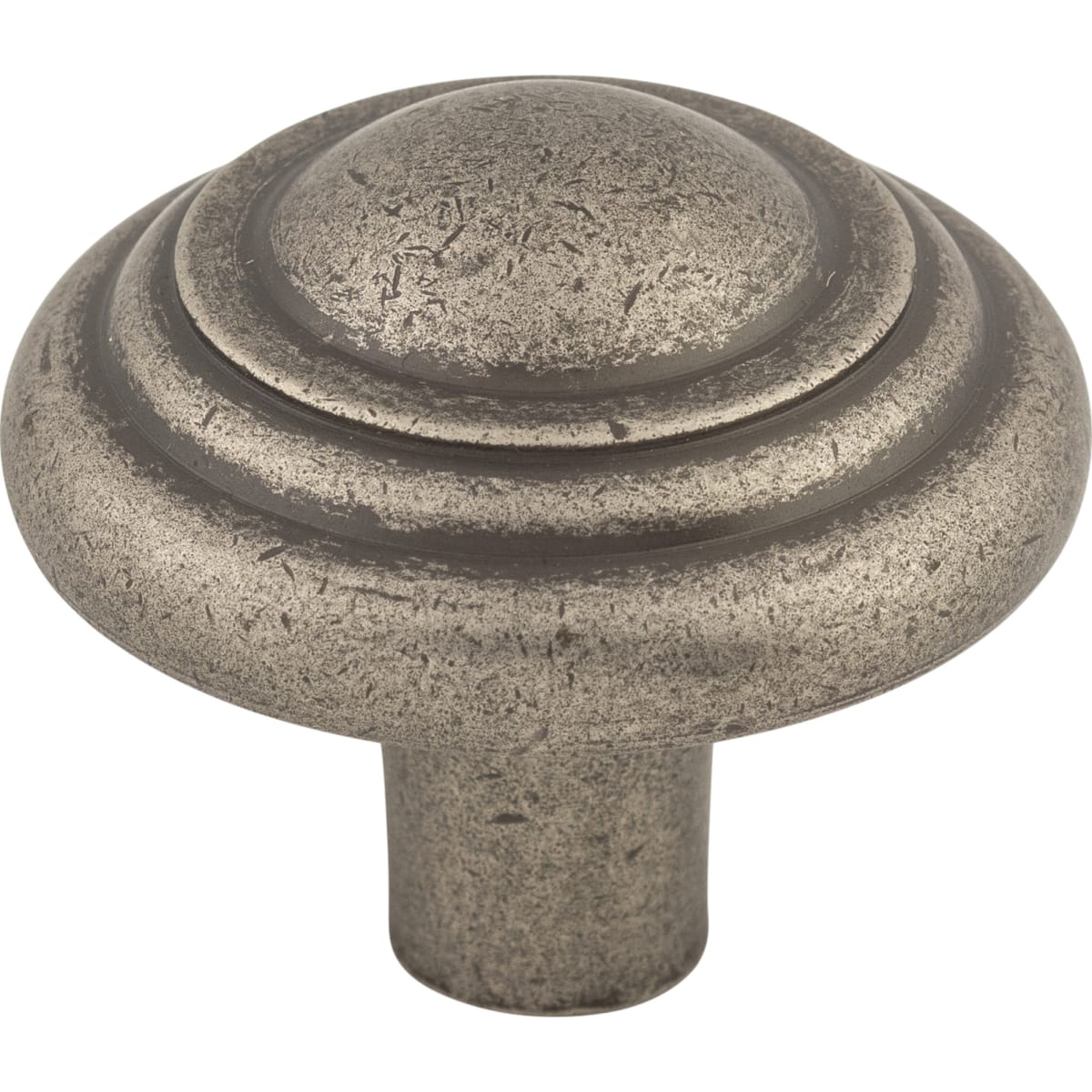 Top Knobs - M1475 - Button 1-3/4 Inch Mushroom Cabinet Knob from the Aspen Collection in Silicon Bronze Light