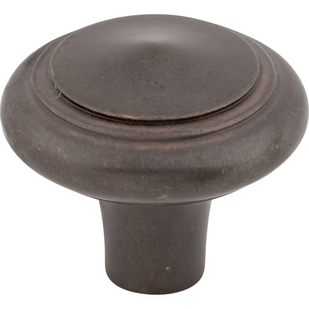 Top Knobs - M1492 - Peak 1-5/8 Inch Mushroom Cabinet Knob from the Aspen Collection in Medium Bronze