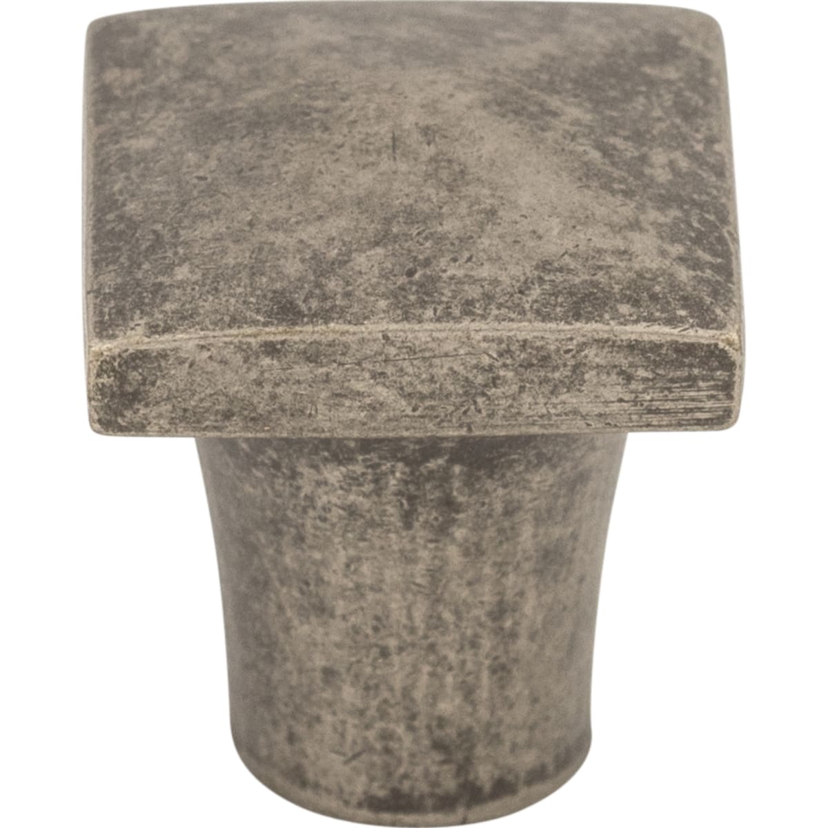 Top Knobs - M1505 - Square 3/4 Inch Square Cabinet Knob from the Aspen Collection in Silicon Bronze Light