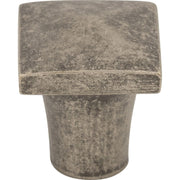 Top Knobs - M1505 - Square 3/4 Inch Square Cabinet Knob from the Aspen Collection in Silicon Bronze Light