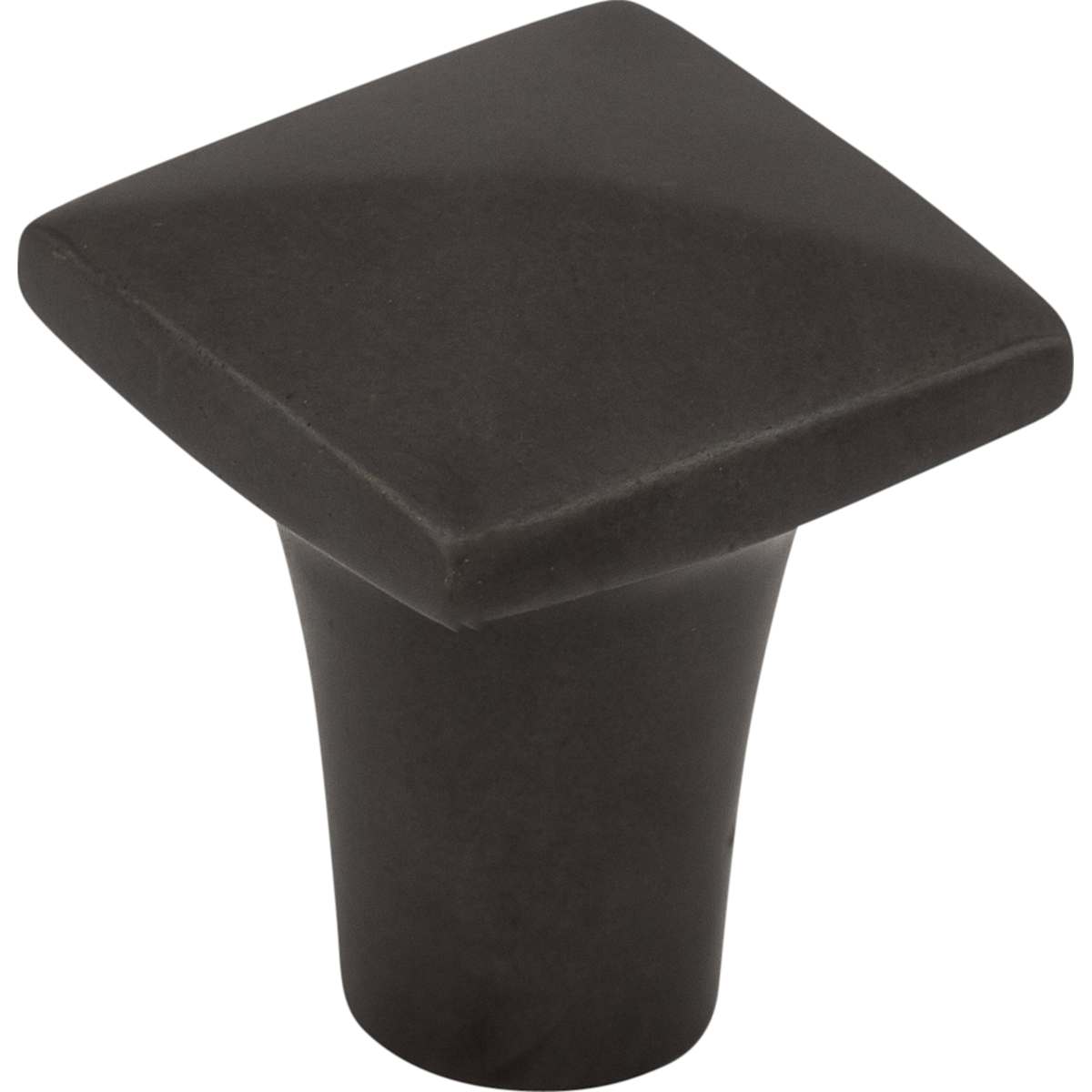 Top Knobs - M1512 - Square 7/8 Inch Square Cabinet Knob from the Aspen Collection in Medium Bronze