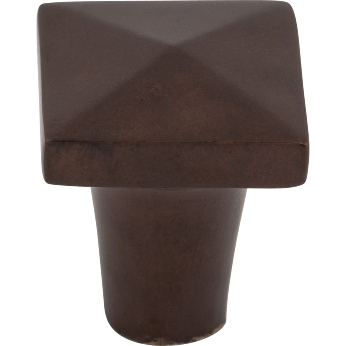 Square 7/8 Inch Square Cabinet Knob from the Aspen Collection