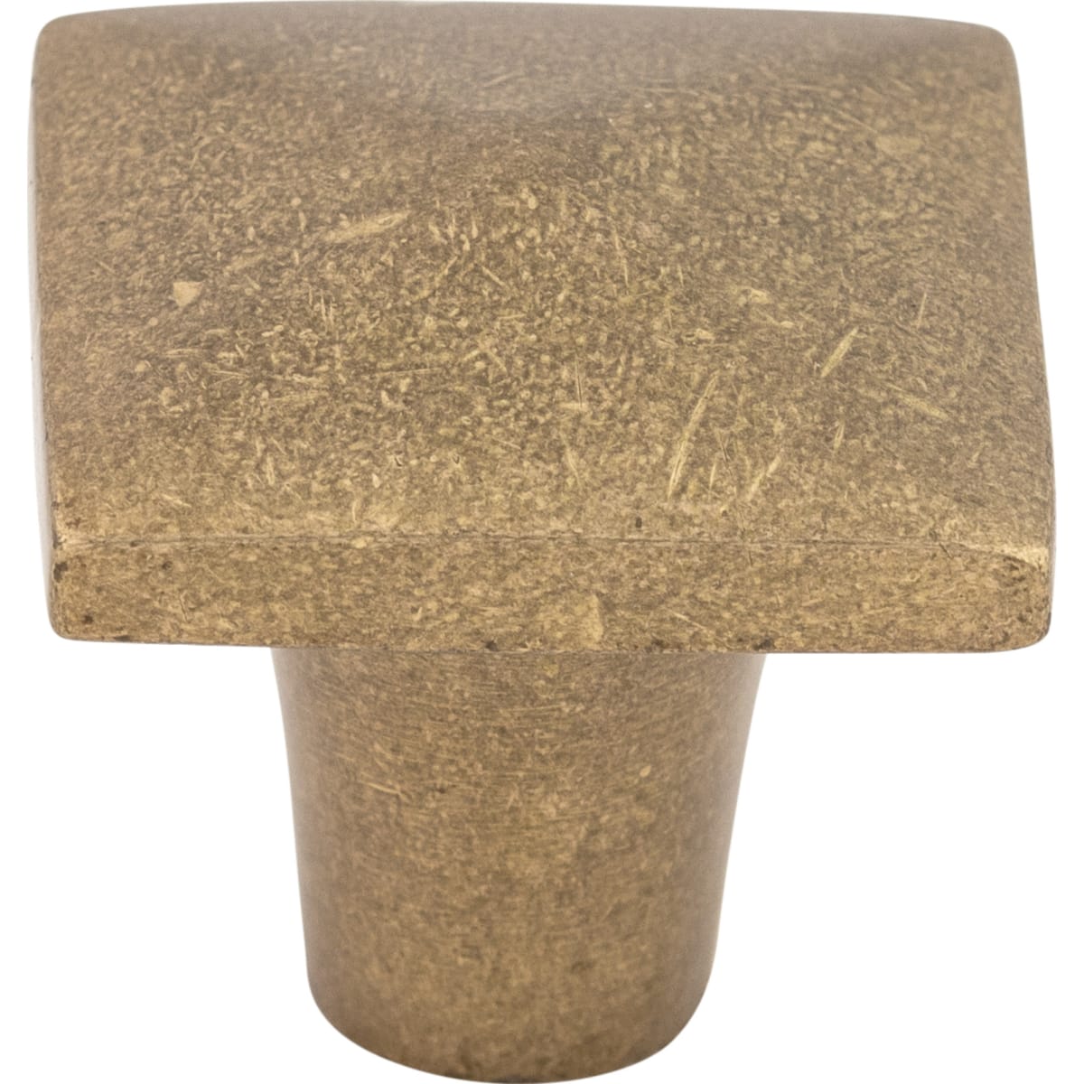 Top Knobs - M1516 - Square 1-1/4 Inch Square Cabinet Knob from the Aspen Collection in Light Bronze