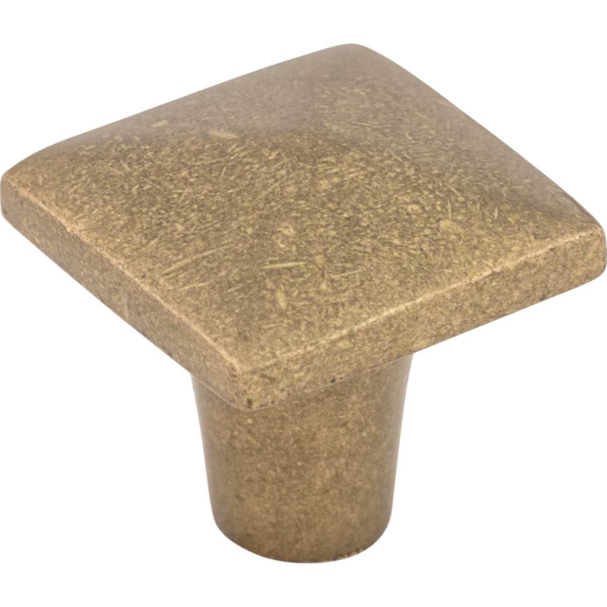 Top Knobs - M1516 - Square 1-1/4 Inch Square Cabinet Knob from the Aspen Collection in Light Bronze
