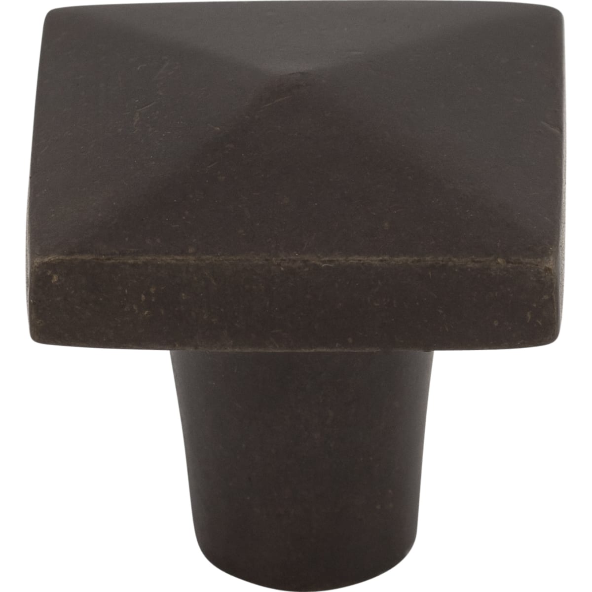 Top Knobs - M1517 - Square 1-1/4 Inch Square Cabinet Knob from the Aspen Collection in Medium Bronze