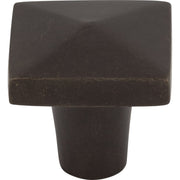 Top Knobs - M1517 - Square 1-1/4 Inch Square Cabinet Knob from the Aspen Collection in Medium Bronze