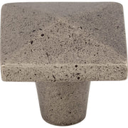 Top Knobs - M1520 - Square 1-1/2 Inch Square Cabinet Knob from the Aspen Collection in Silicon Bronze Light