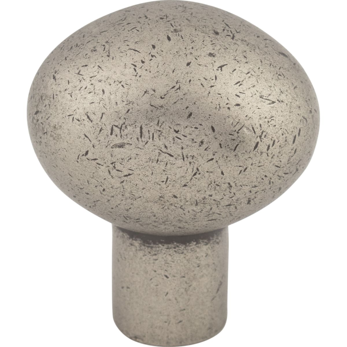 Small 1-3/16 Inch Oval Cabinet Knob from the Aspen Collection