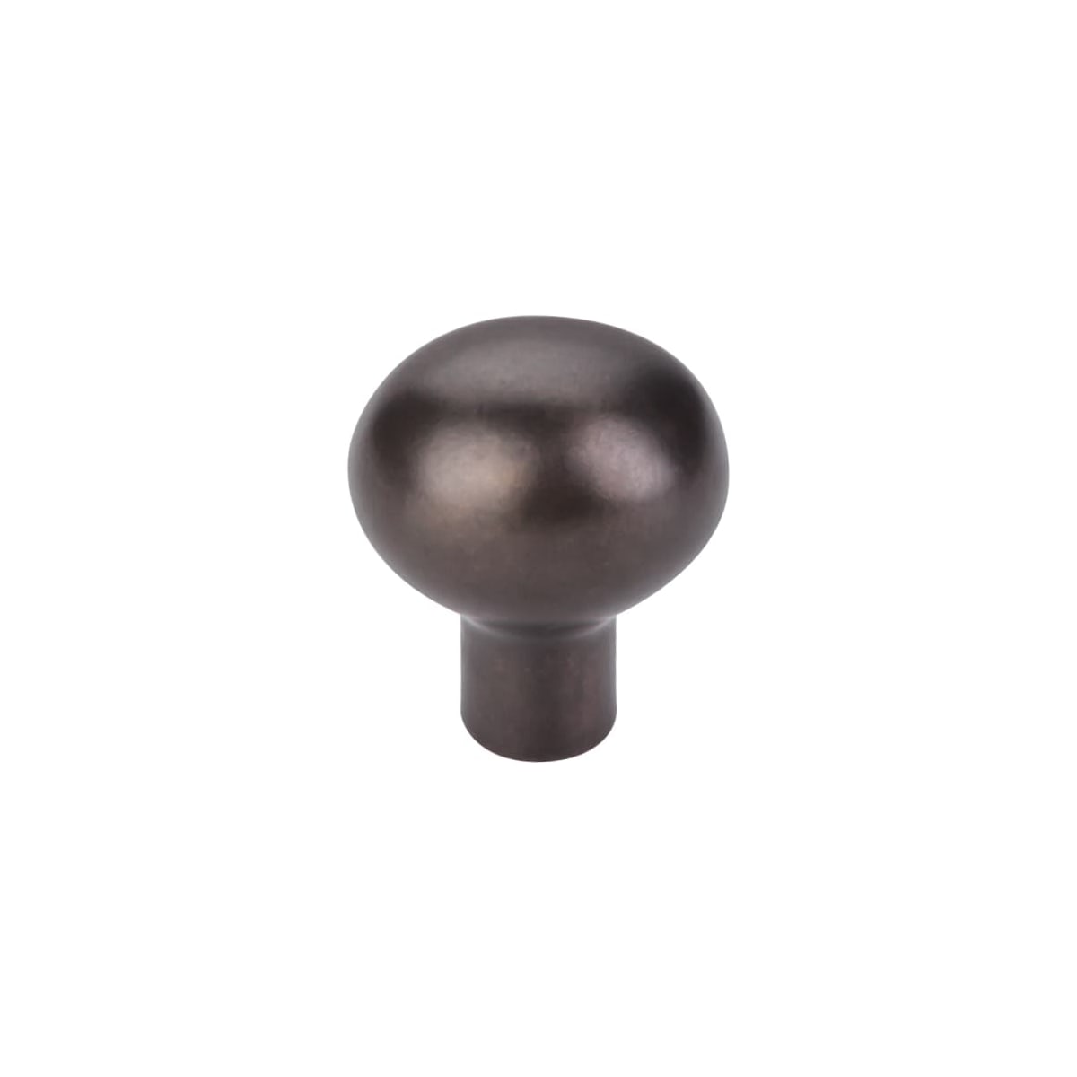 Small 1-3/16 Inch Oval Cabinet Knob from the Aspen Collection