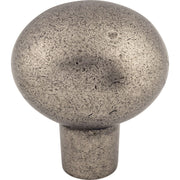 Large 1-7/16 Inch Oval Cabinet Knob from the Aspen Collection