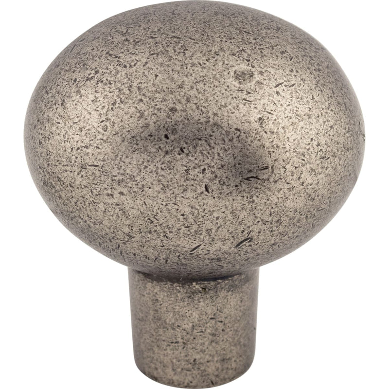 Large 1-7/16 Inch Oval Cabinet Knob from the Aspen Collection