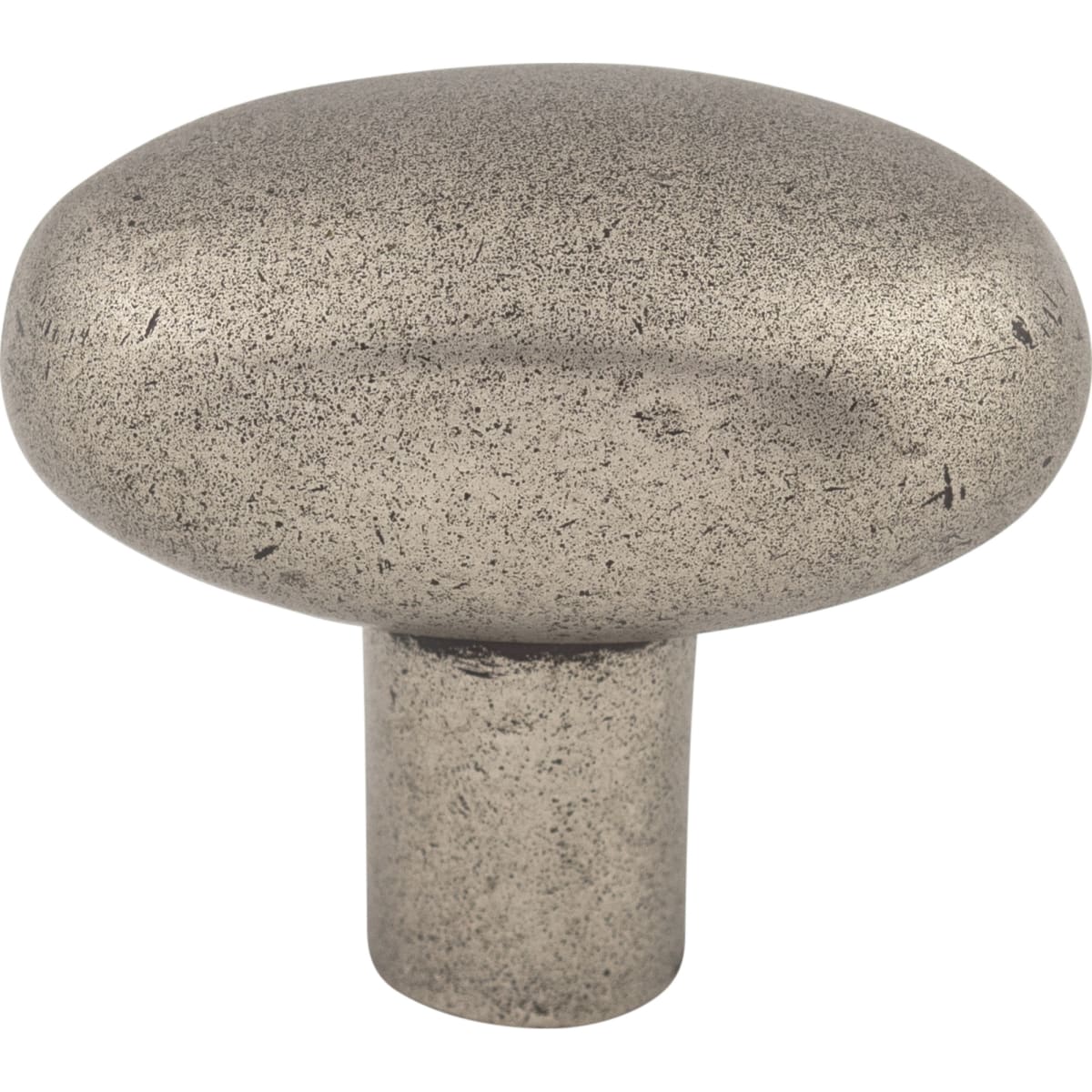 Small 1-9/16 Inch Oval Cabinet Knob from the Aspen Collection