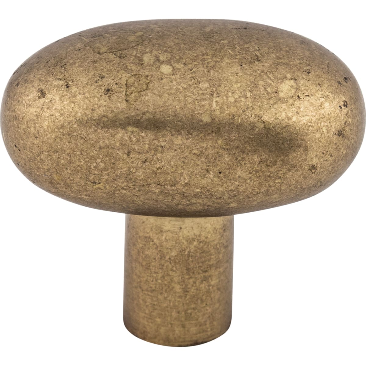Small 1-9/16 Inch Oval Cabinet Knob from the Aspen Collection