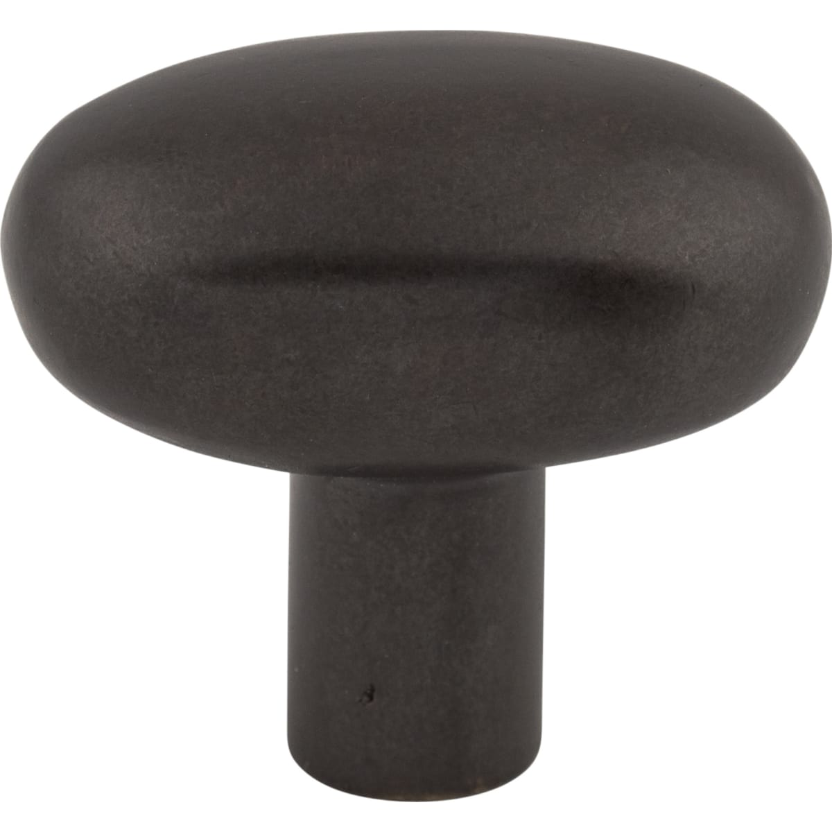 Small 1-9/16 Inch Oval Cabinet Knob from the Aspen Collection