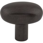 Small 1-9/16 Inch Oval Cabinet Knob from the Aspen Collection