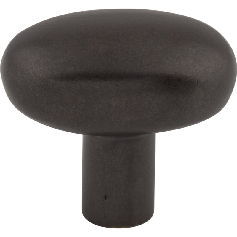 Small 1-9/16 Inch Oval Cabinet Knob from the Aspen Collection