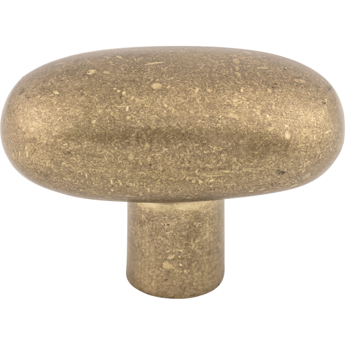 Large 2 Inch Oval Cabinet Knob from the Aspen Collection