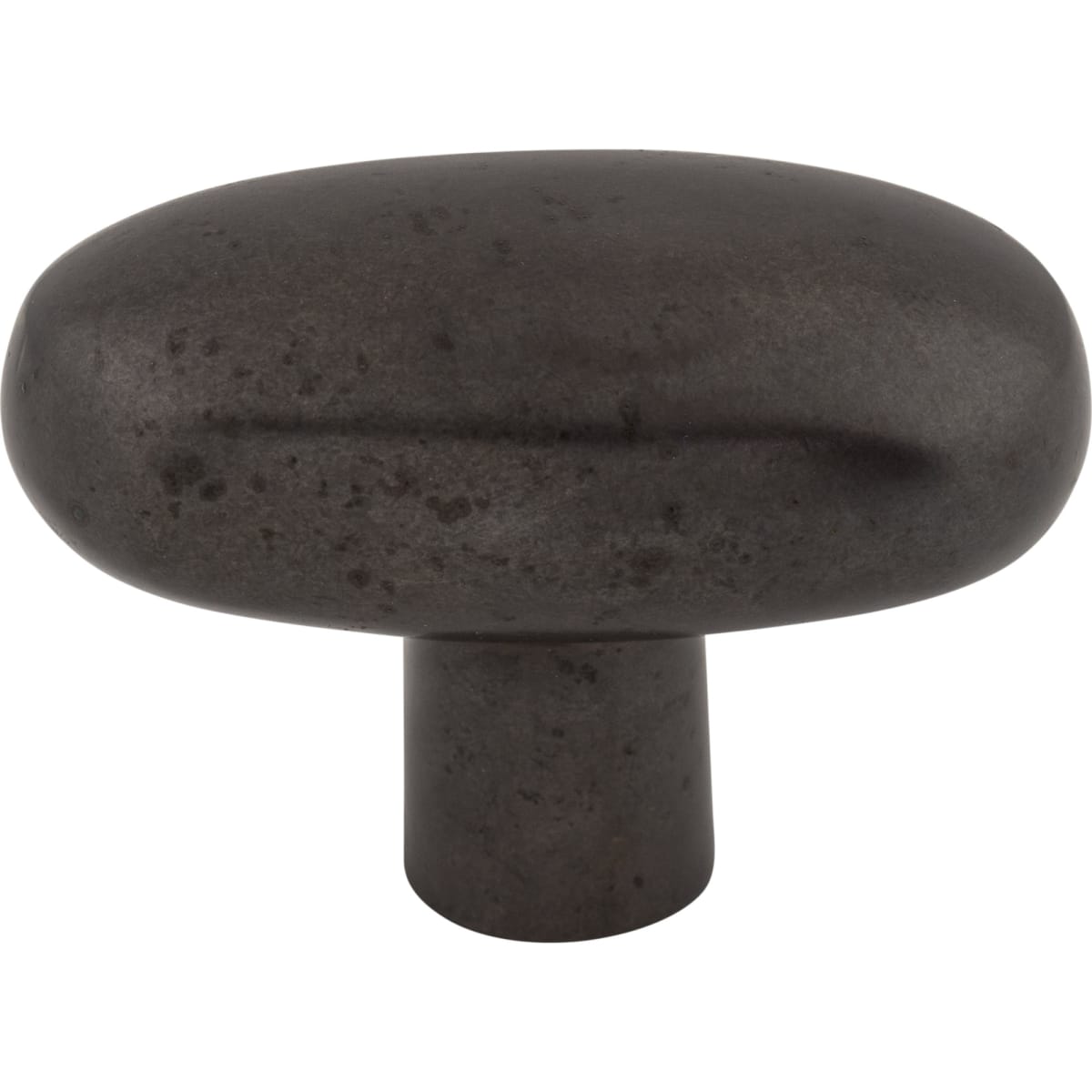 Top Knobs - M1542 - Large 2 Inch Oval Cabinet Knob from the Aspen Collection in Medium Bronze