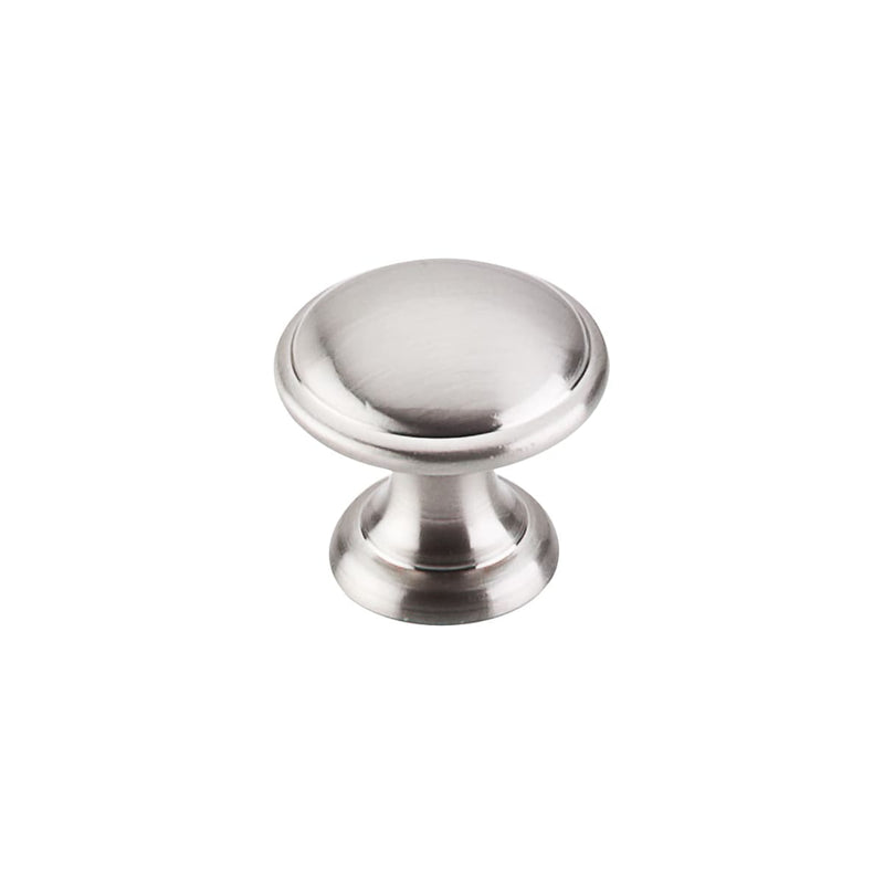 Rounded 1-1/4 Inch Mushroom Cabinet Knob from the Dakota Collection - 10 Pack