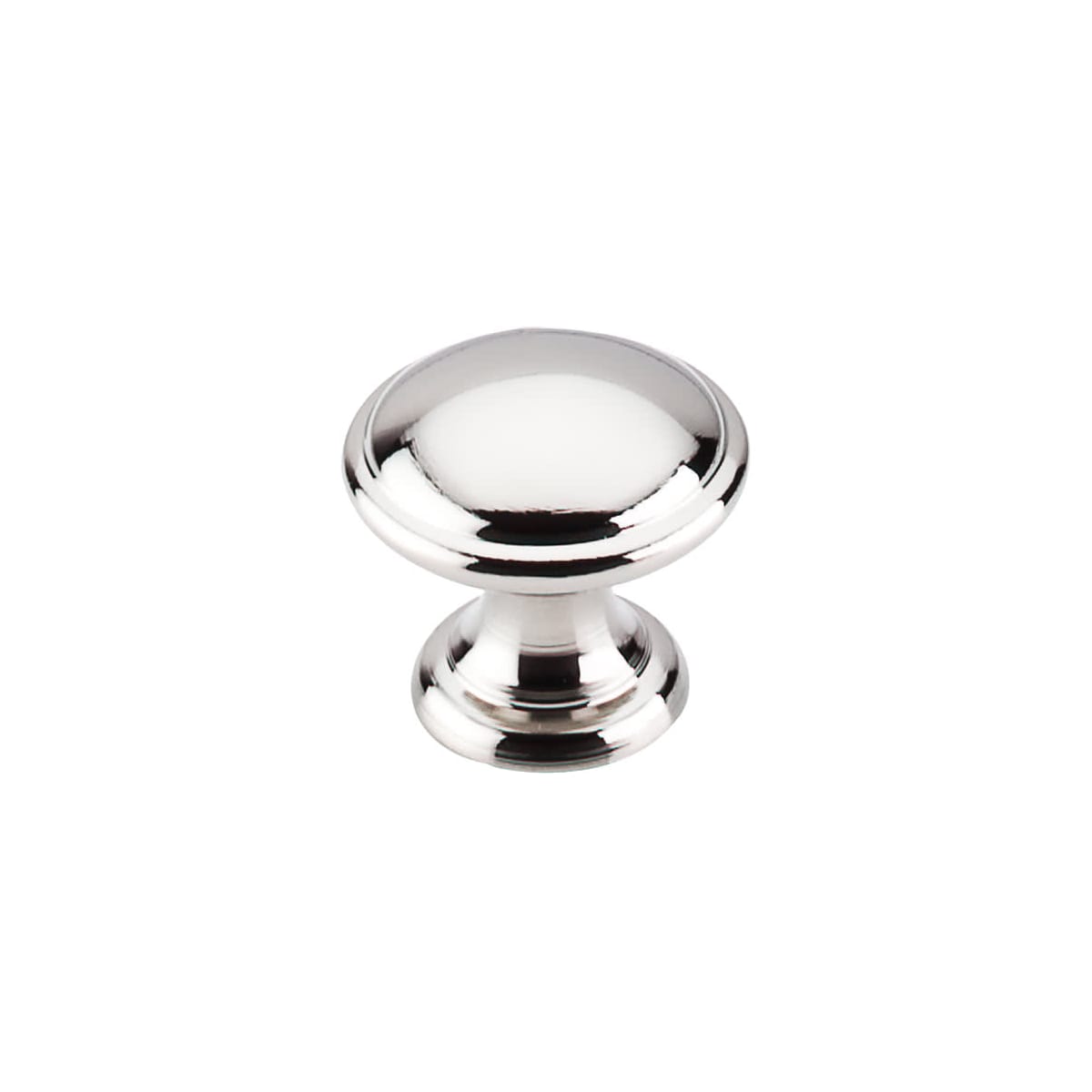 Rounded 1-1/4 Inch Mushroom Cabinet Knob from the Dakota Collection - 10 Pack