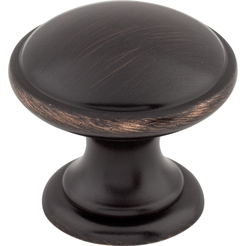 Top Knobs - M1583 - Rounded 1-1/4 Inch Mushroom Cabinet Knob from the Dakota Collection in Tuscan Bronze
