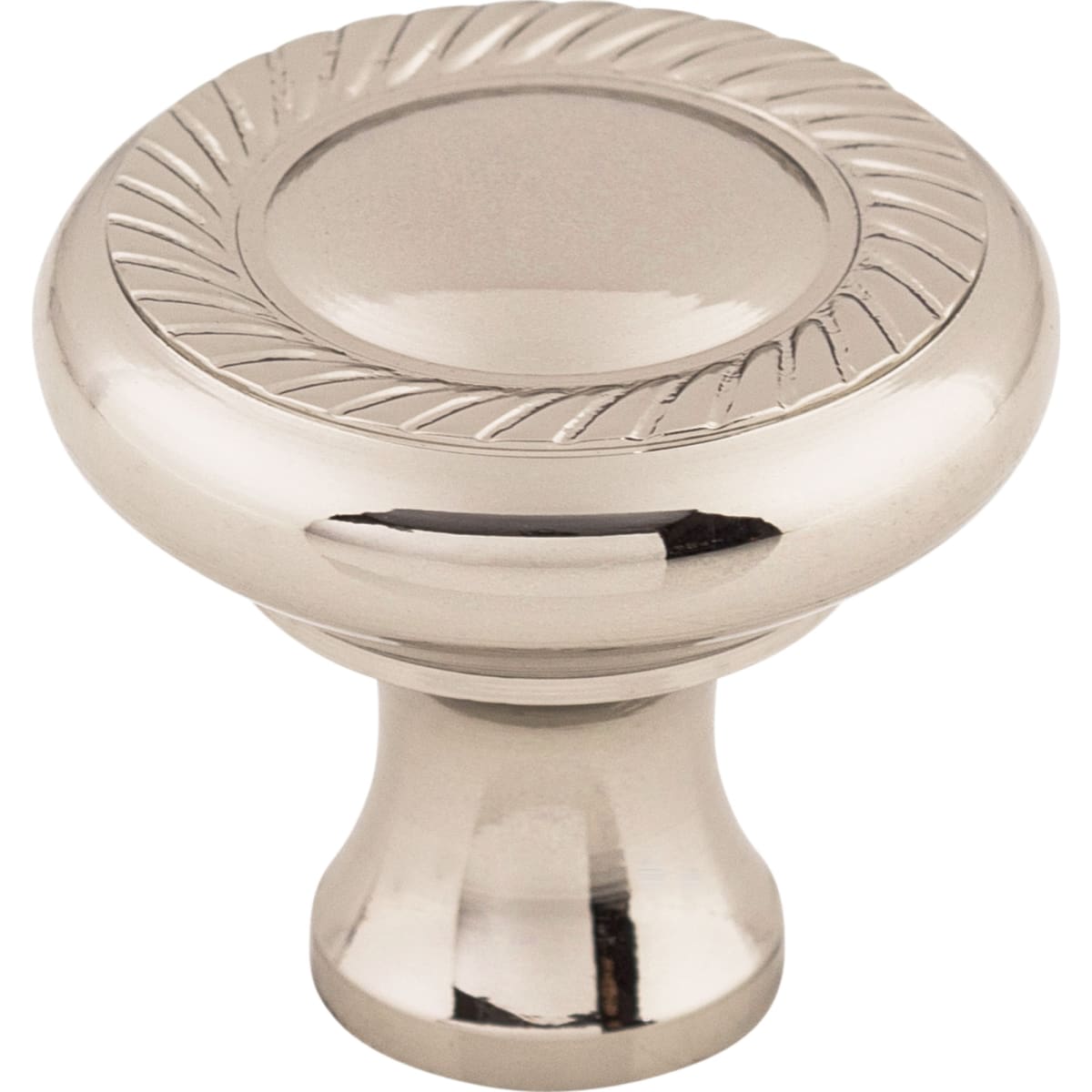 Swirl Cut 1-1/4 Inch Mushroom Cabinet Knob from the Somerset II Collection