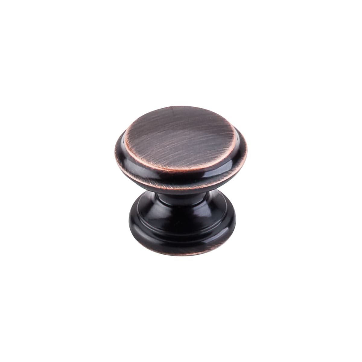 Flat 1-3/8 Inch Mushroom Cabinet Knob from the Dakota Collection - 10 Pack