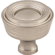 Beaded 1-5/16 Inch Mushroom Cabinet Knob from the Edwardian Collection