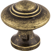 Top Knobs - M16 - Ascot 1-1/4 Inch Mushroom Cabinet Knob from the Britannia Collection in German Bronze
