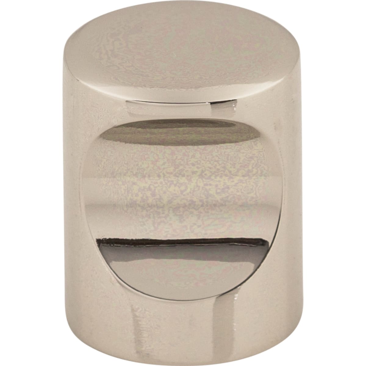 Indent 3/4 Inch Cylindrical Cabinet Knob from the Nouveau II Collection