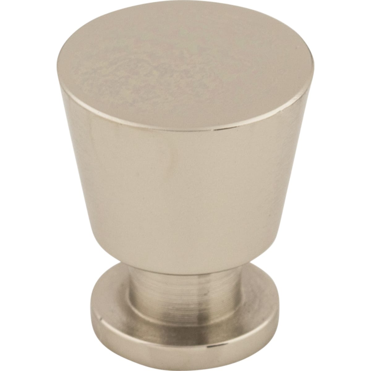 Top Knobs - M1606 - Rocks 7/8 Inch Conical Cabinet Knob from the Nouveau II Collection in Polished Nickel
