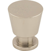 Top Knobs - M1606 - Rocks 7/8 Inch Conical Cabinet Knob from the Nouveau II Collection in Polished Nickel