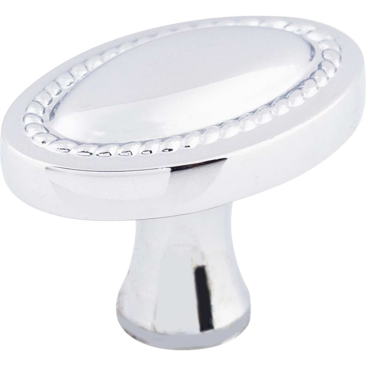 Top Knobs - M1624 - Oval 1-1/4 Inch Oval Cabinet Knob from the Somerset II Collection in Polished Chrome