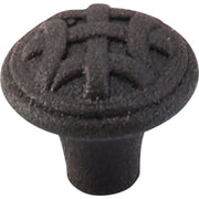 Top Knobs - M164 - Celtic 1 Inch Mushroom Cabinet Knob from the Tuscany Collection in Rust