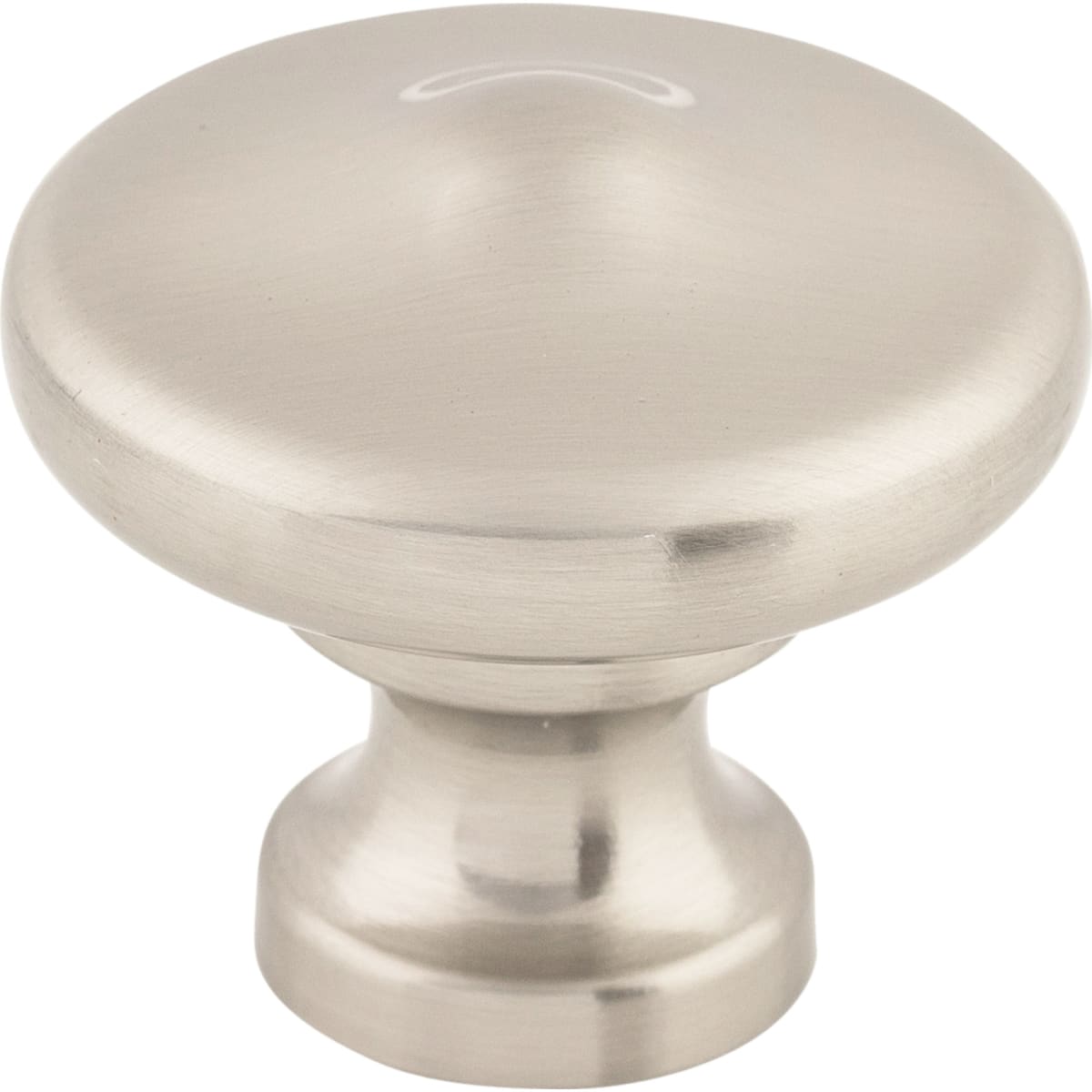 Top Knobs - M1921 - Peak 1-5/16 Inch Mushroom Cabinet Knob from the Dakota Collection in Brushed Satin Nickel