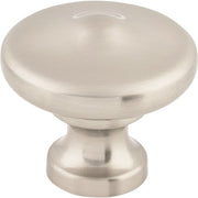 Top Knobs - M1921 - Peak 1-5/16 Inch Mushroom Cabinet Knob from the Dakota Collection in Brushed Satin Nickel