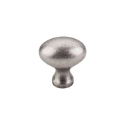 Egg 1-1/4 Inch Oval Cabinet Knob from the Somerset II Collection - 10 Pack