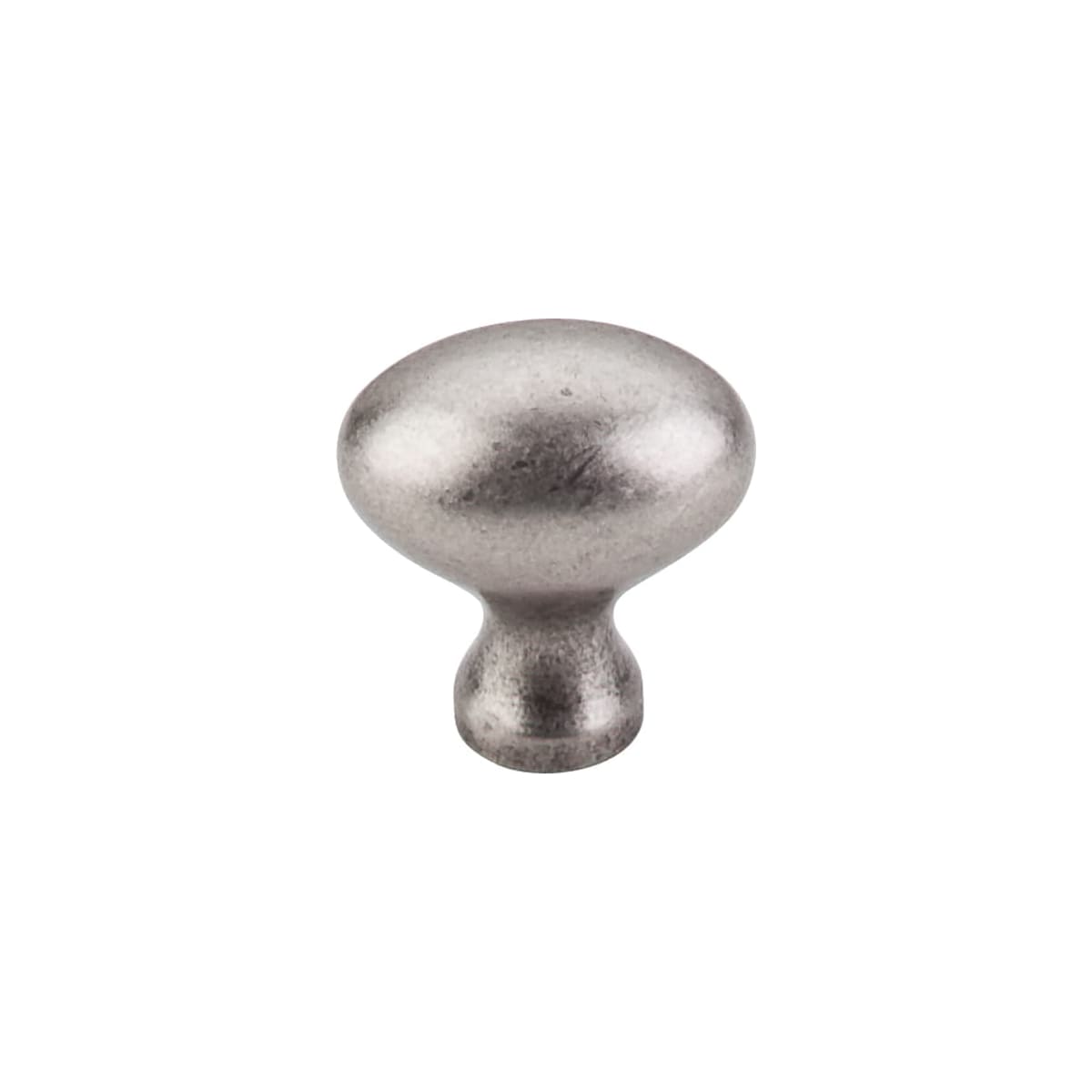 Egg 1-1/4 Inch Oval Cabinet Knob from the Somerset II Collection - 25 Pack