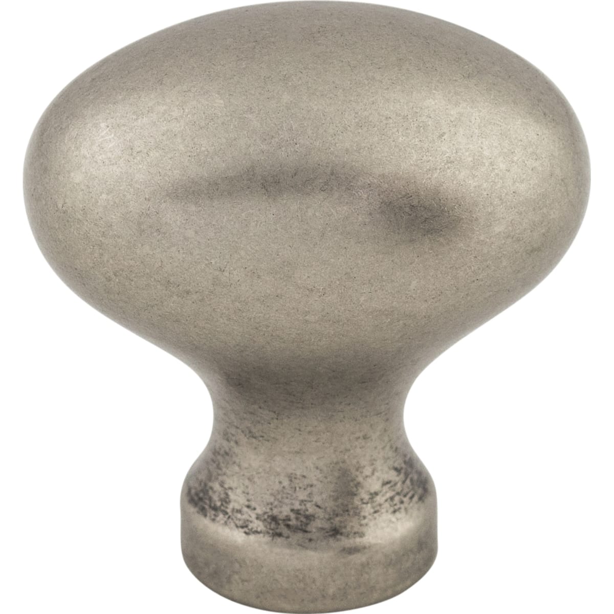 Egg 1-1/4 Inch Oval Cabinet Knob from the Somerset II Collection