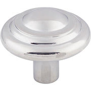 Top Knobs - M2036 - Button 1-3/4 Inch Mushroom Cabinet Knob from the Aspen II Collection in Polished Chrome